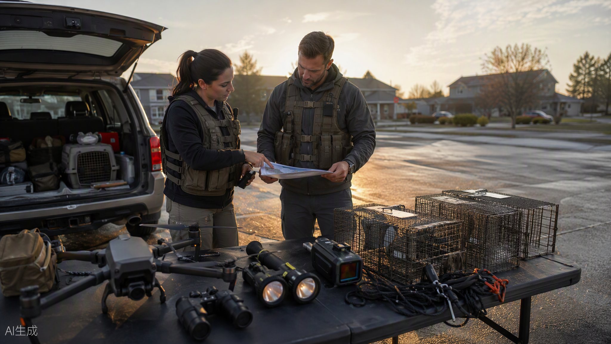 山西忻州岢岚搜救队现场搜救